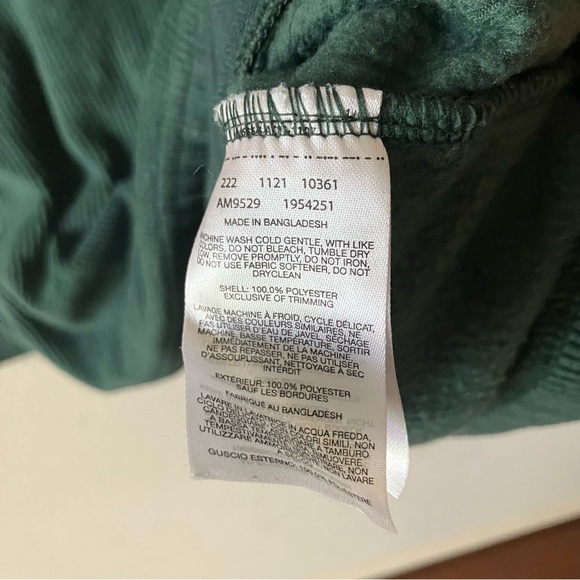 Columbia Men's Steens Mountain™ Half Snap Fleece Corduroy Spruce Green Hoodie L - Picture 10 of 10